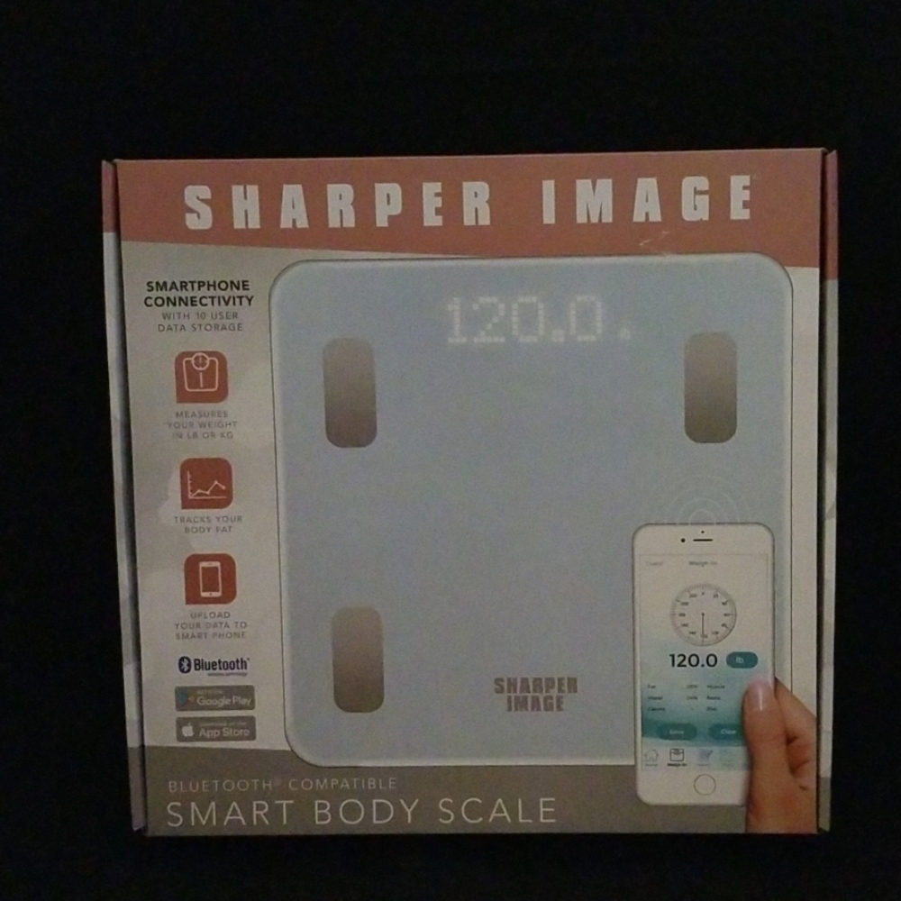 Brand New- Sharper Image Smart Body Scale
